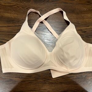 Honeylove Crossover Bra in Nude